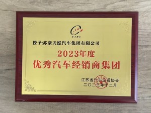 2023年度优秀汽车经销商集团-苏豪开云足球体育(中国)官方网站